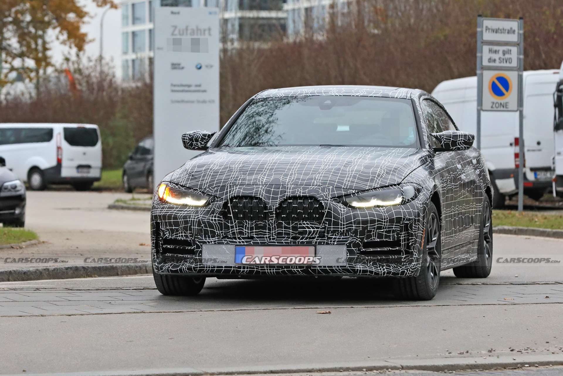 2022 BMW 4-Series Gran Coupe Spied Again, We Still Can’t Get Used To That Grille