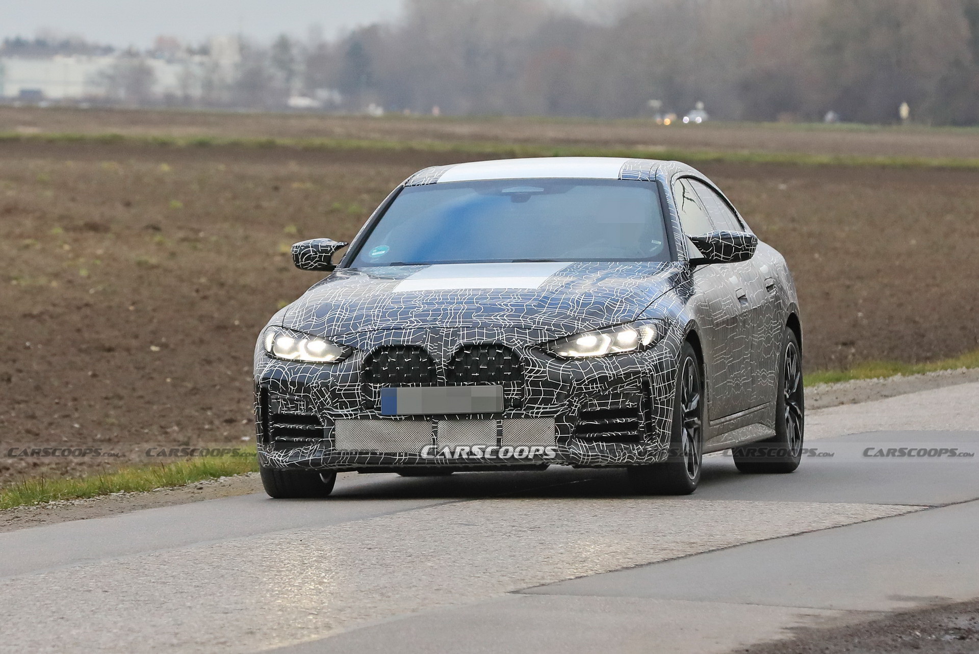 2022 BMW 4-Series Gran Coupe Spied Again, We Still Can’t Get Used To That Grille