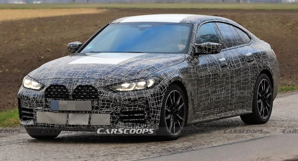  2022 BMW 4-Series Gran Coupe Spied Again, We Still Can’t Get Used To That Grille