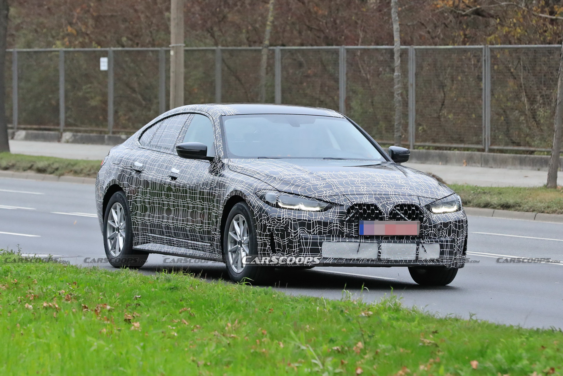 2022 BMW 4-Series Gran Coupe Spied Again, We Still Can’t Get Used To That Grille
