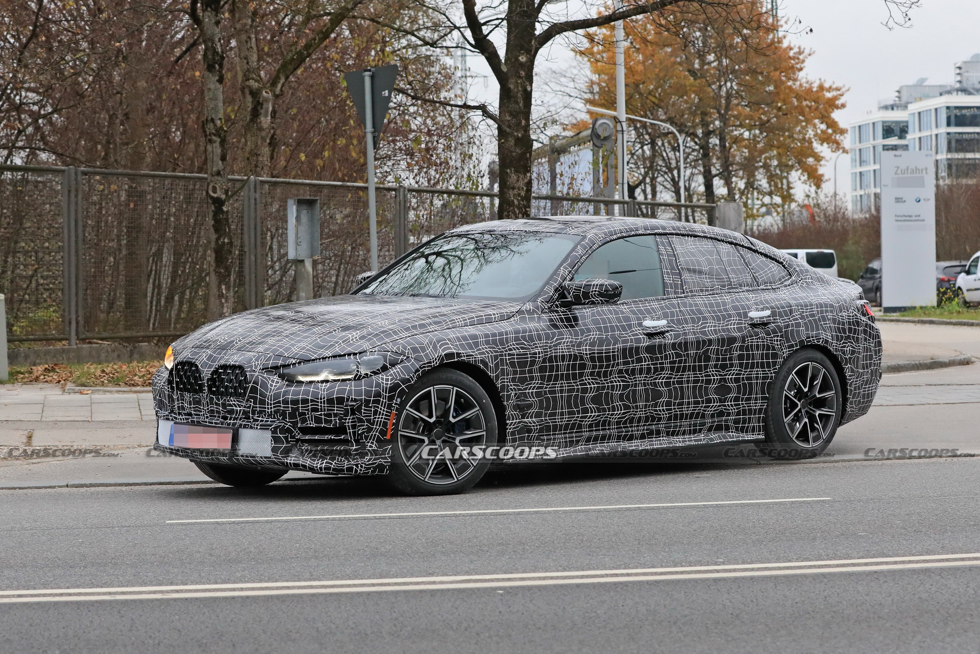 2022 BMW 4-Series Gran Coupe Spied Again, We Still Can’t Get Used To That Grille