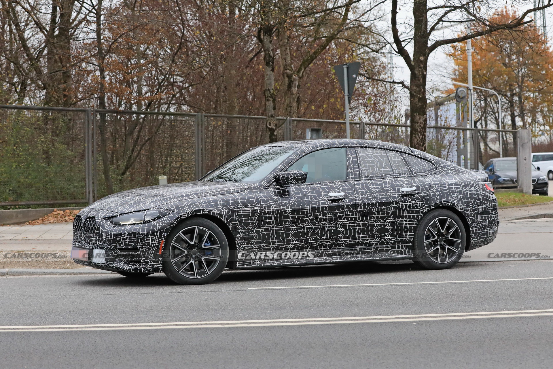 2022 BMW 4-Series Gran Coupe Spied Again, We Still Can’t Get Used To That Grille
