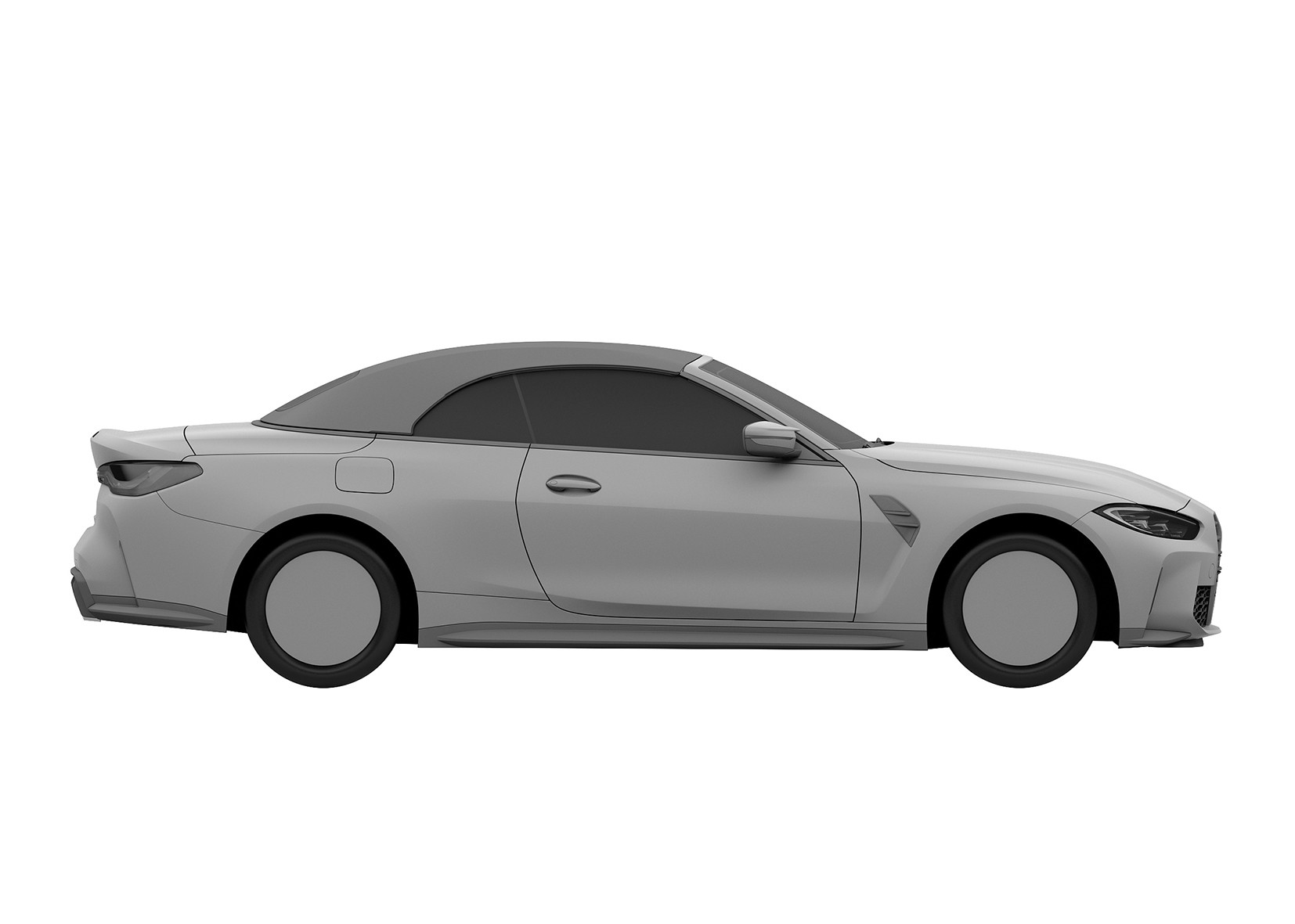 2021 BMW M4 Convertible Revealed In Patent Photos