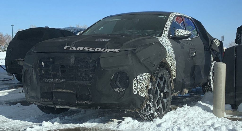  U Spy The 2022 Hyundai Santa Cruz And Genesis GV70