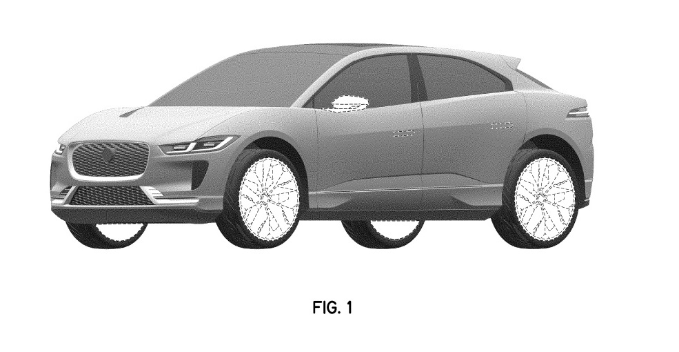 Jaguar I-Pace Facelift Gets An Early Reveal Thanks To The Patent Office