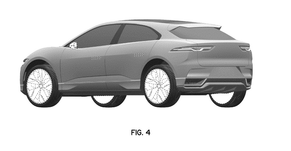 Jaguar I-Pace Facelift Gets An Early Reveal Thanks To The Patent Office