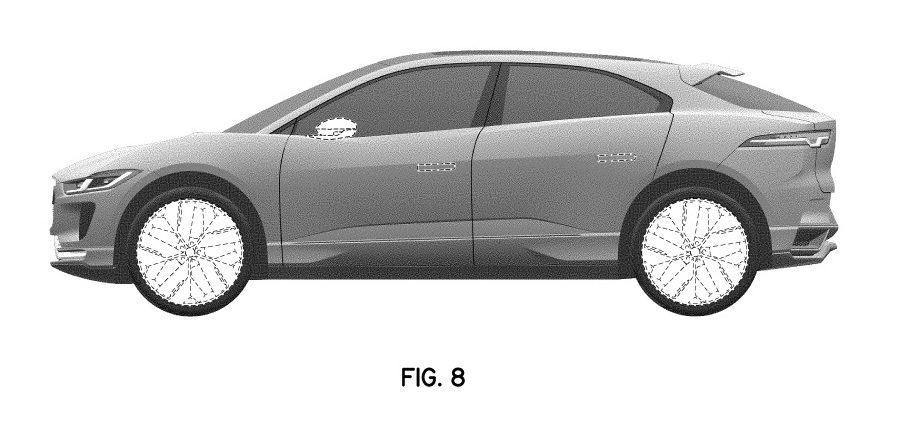 Jaguar I-Pace Facelift Gets An Early Reveal Thanks To The Patent Office