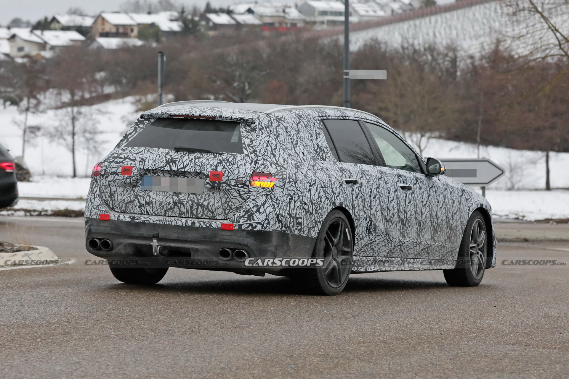 New 2022 Mercedes-AMG C53 Estate Eschews V6 For A Four-Pot Turbo