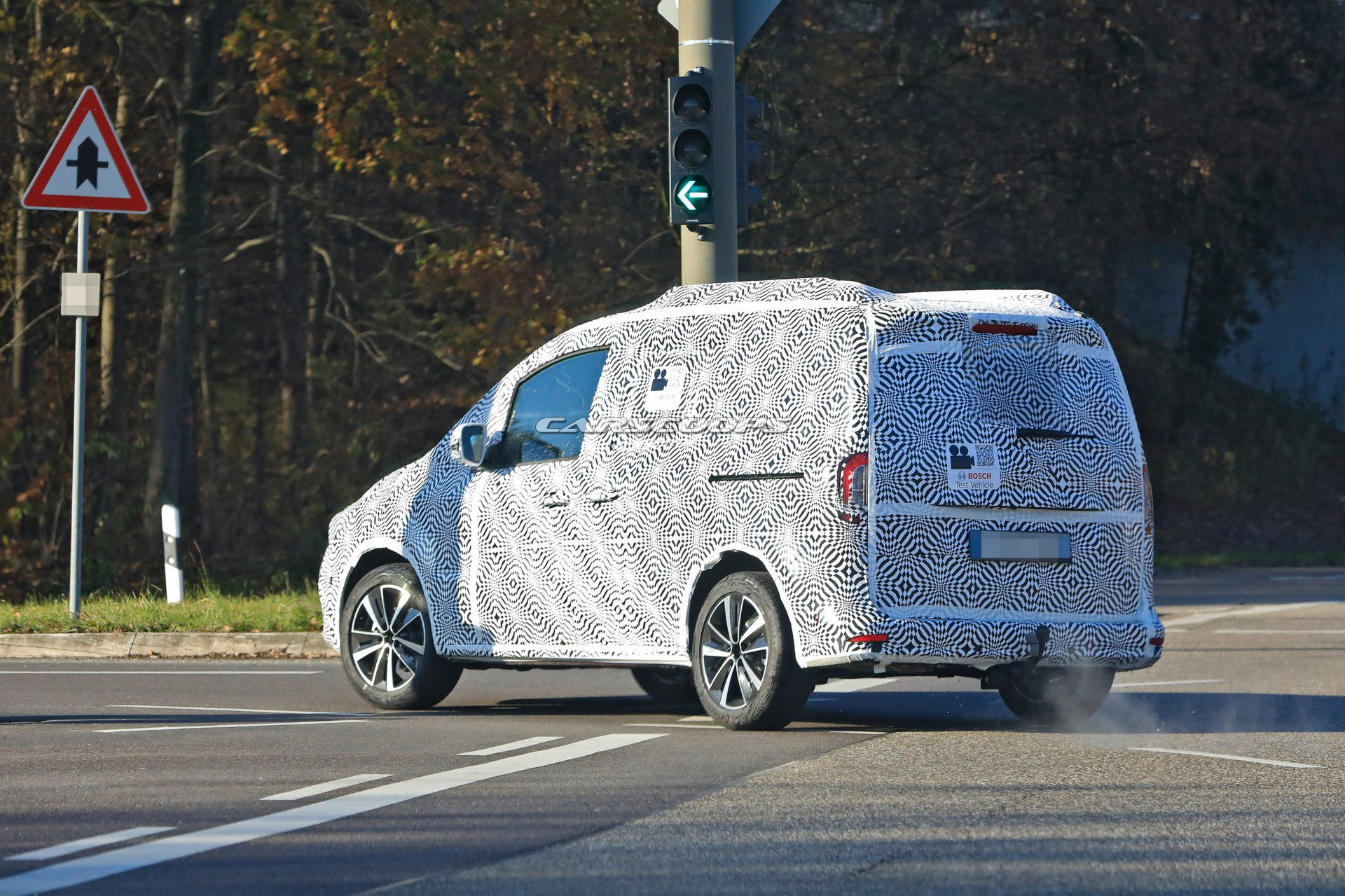 2022 Mercedes Citan / T-Class Spied With Less Disguise