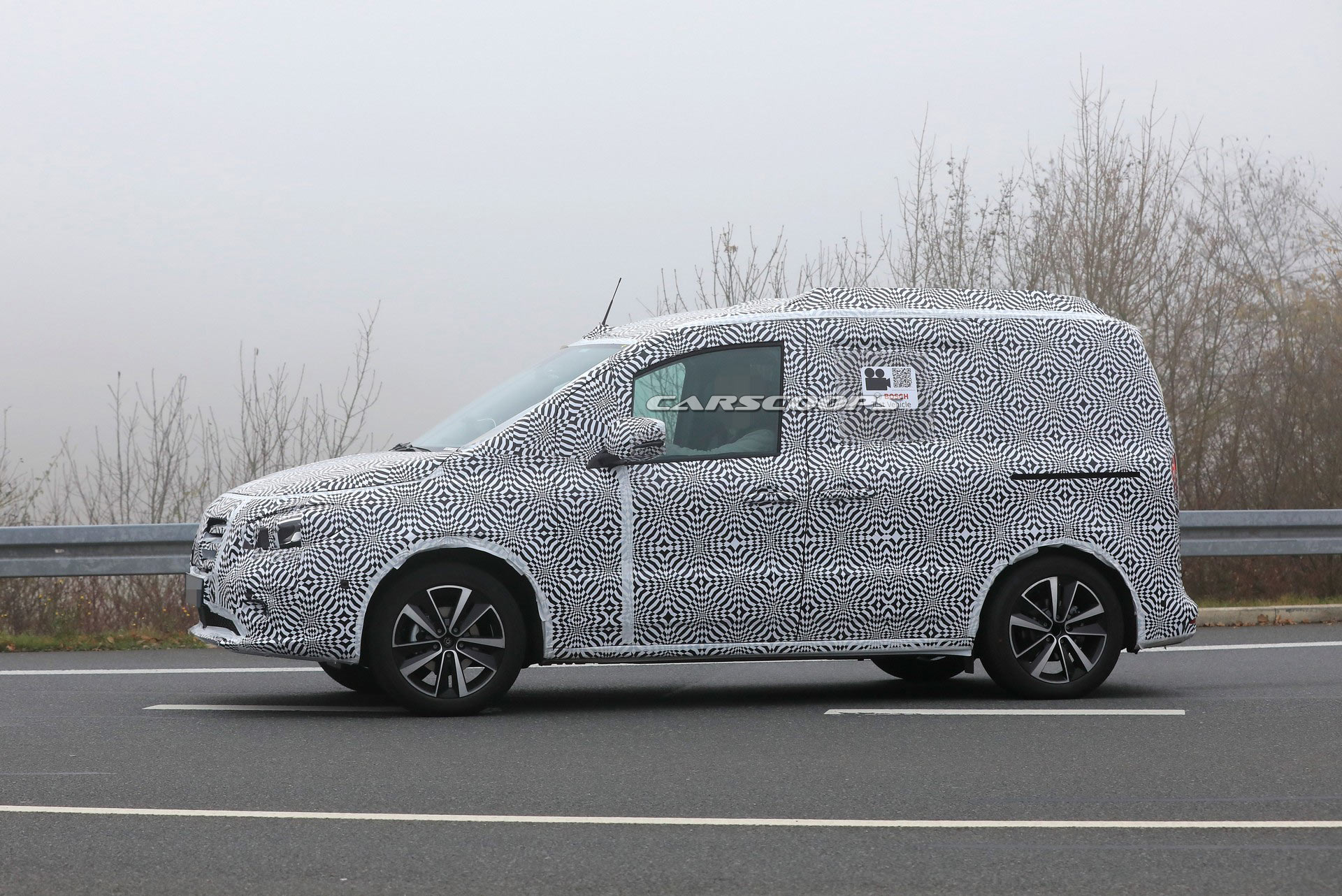 2022 Mercedes Citan / T-Class Spied With Less Disguise