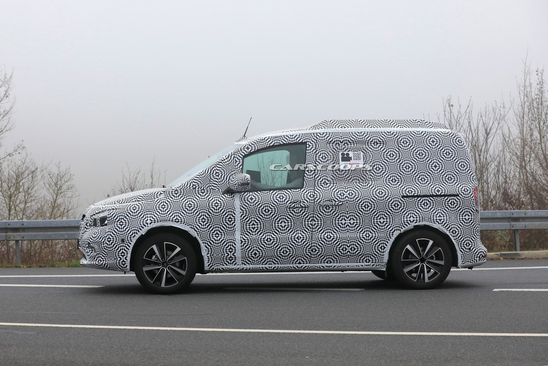 2022 Mercedes Citan / T-Class Spied With Less Disguise