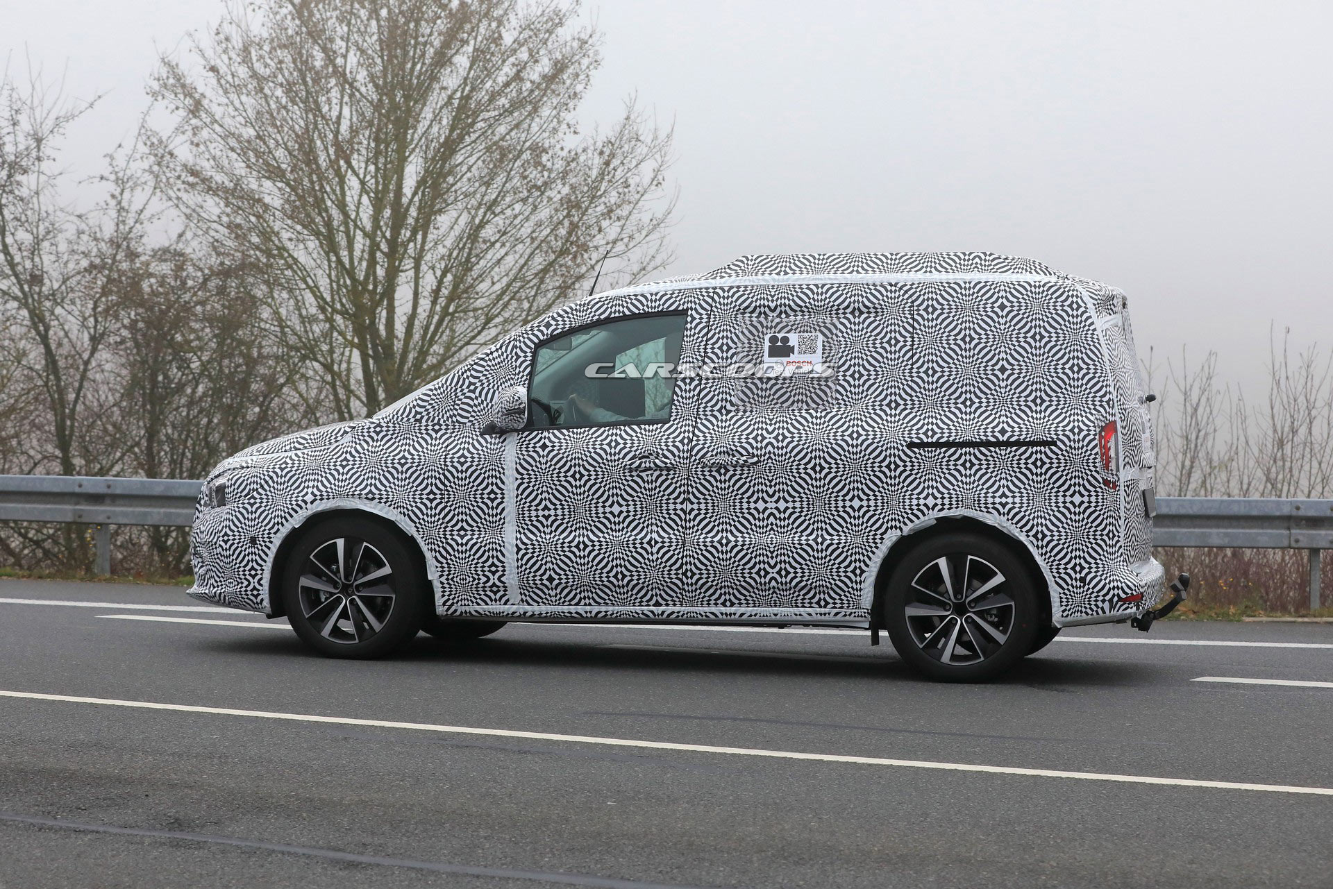 2022 Mercedes Citan / T-Class Spied With Less Disguise