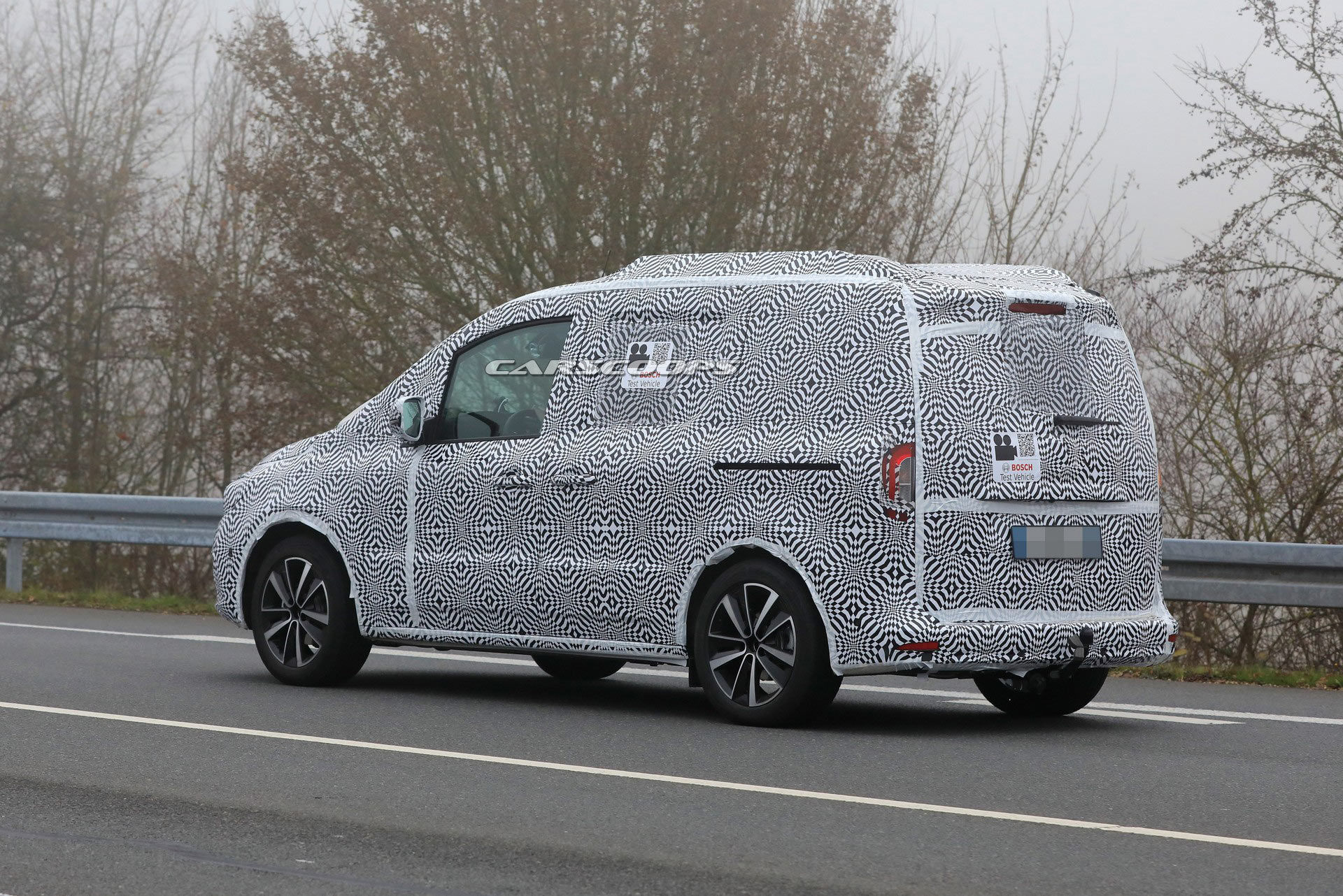2022 Mercedes Citan / T-Class Spied With Less Disguise