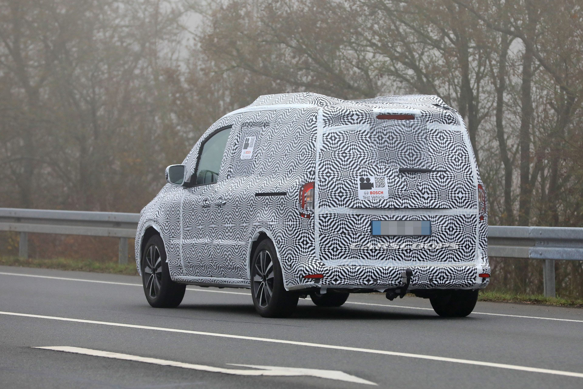 2022 Mercedes Citan / T-Class Spied With Less Disguise