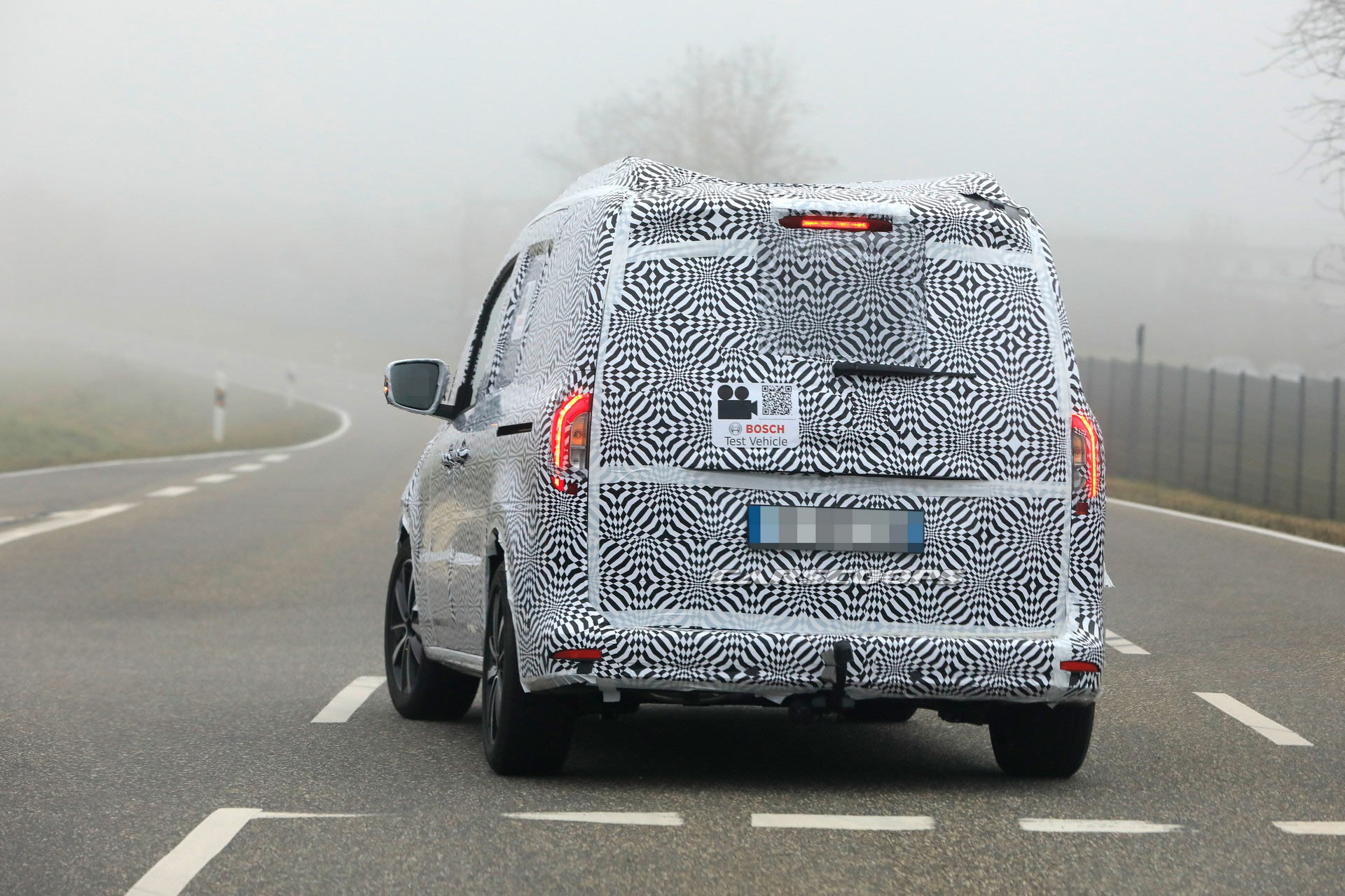 2022 Mercedes Citan / T-Class Spied With Less Disguise