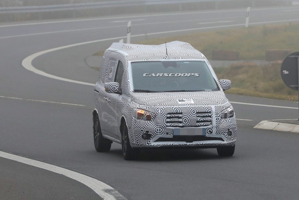 2022 Mercedes Citan / T-Class Spied With Less Disguise ...