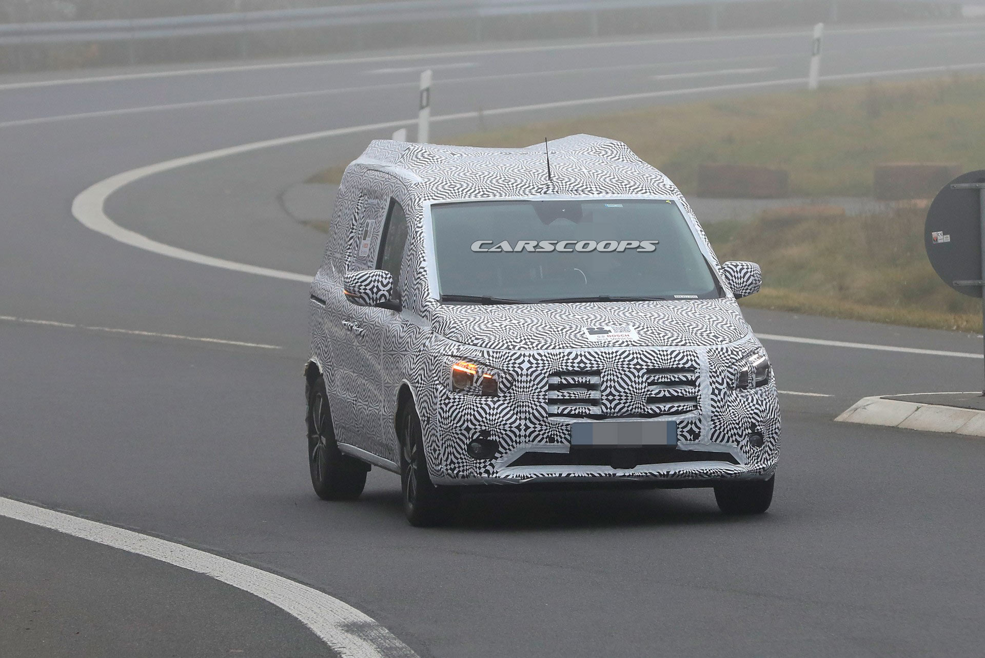 2022 Mercedes Citan / T-Class Spied With Less Disguise