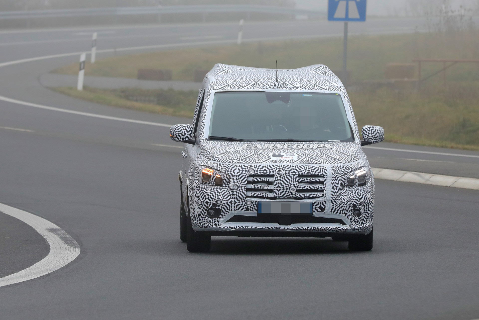 2022 Mercedes Citan / T-Class Spied With Less Disguise