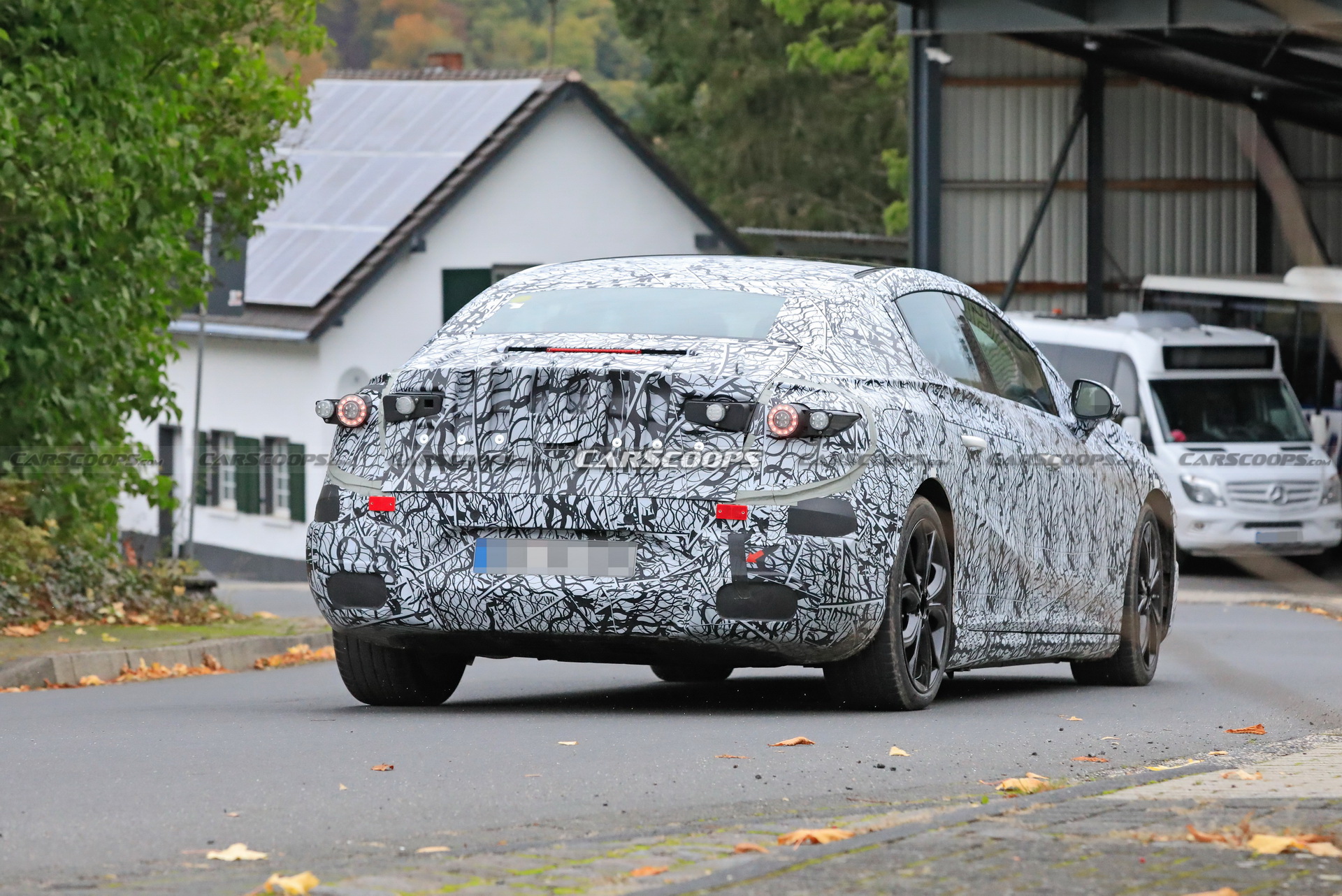 2022 Mercedes EQE Electric Sedan Tries To Hide Its Concept-Car Looks