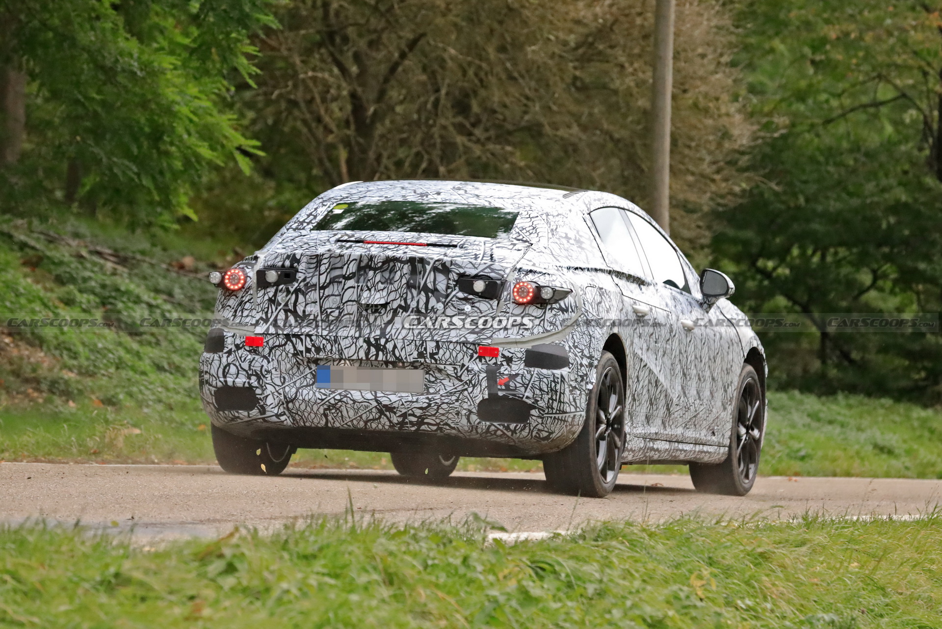 2022 Mercedes EQE Electric Sedan Tries To Hide Its Concept-Car Looks