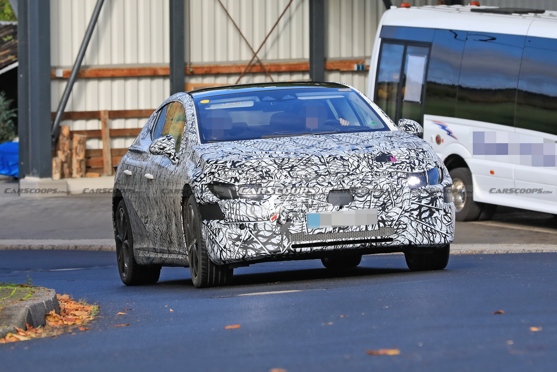 2022 Mercedes EQE Electric Sedan Tries To Hide Its Concept-Car Looks