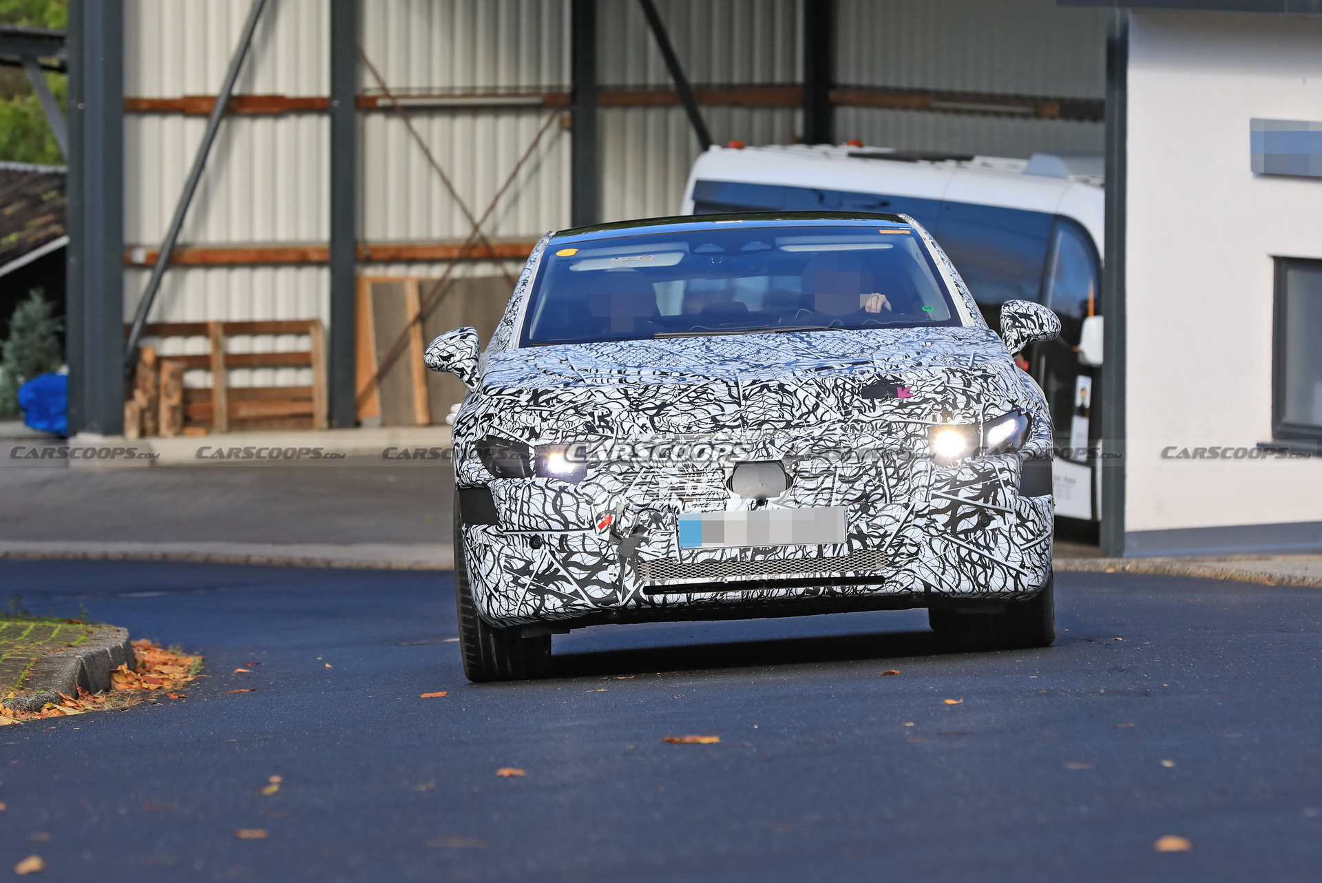 2022 Mercedes EQE Electric Sedan Tries To Hide Its Concept-Car Looks