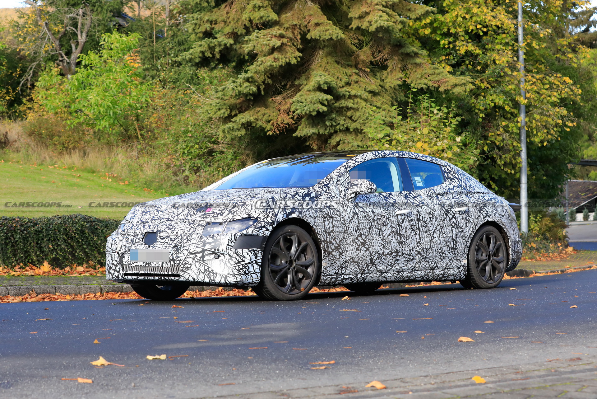 2022 Mercedes EQE Electric Sedan Tries To Hide Its Concept-Car Looks