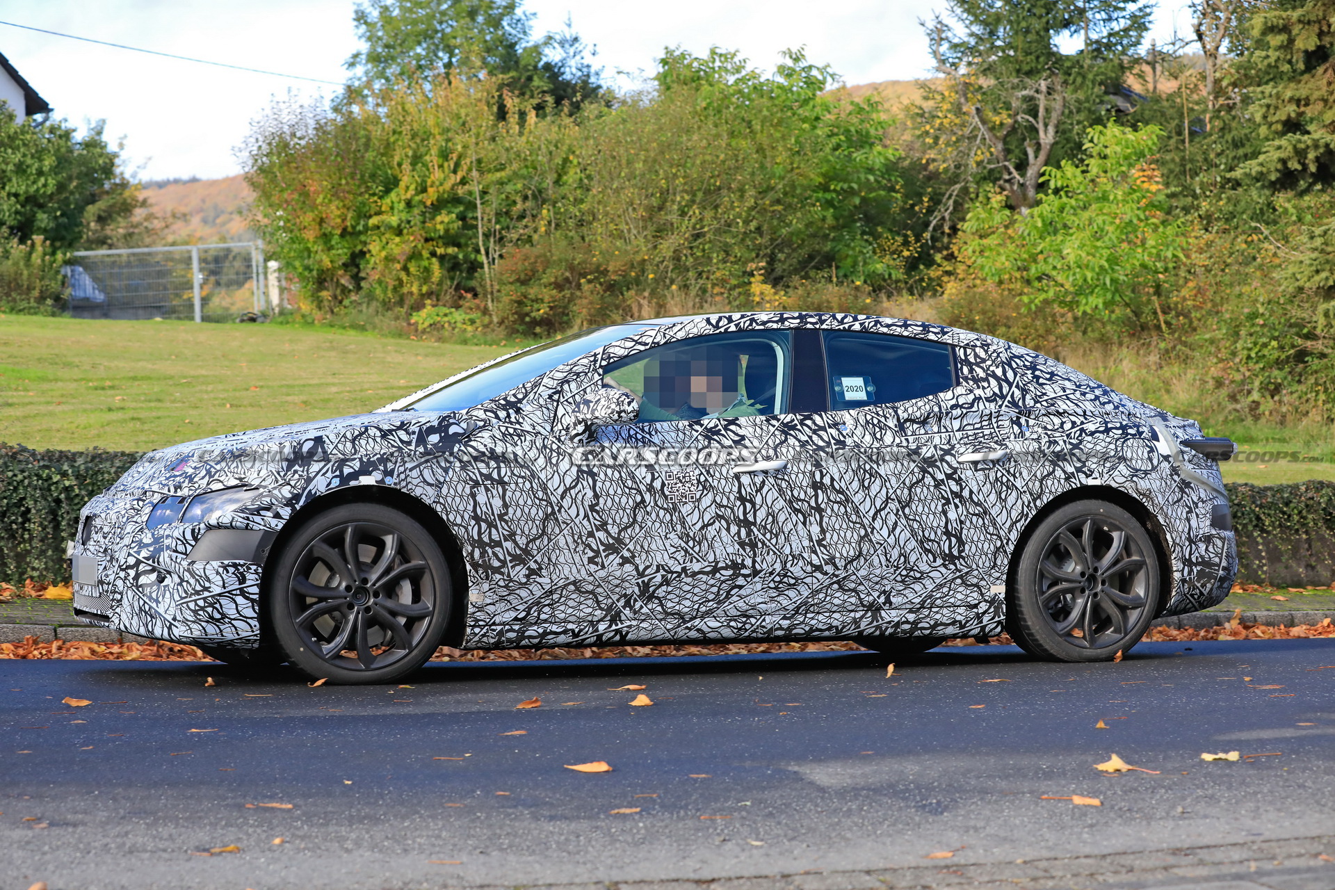 2022 Mercedes EQE Electric Sedan Tries To Hide Its Concept-Car Looks