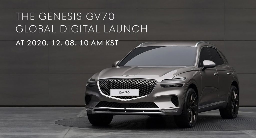 Watch Genesis Launch The All-New 2022 GV70 Live Here At 8PM ET