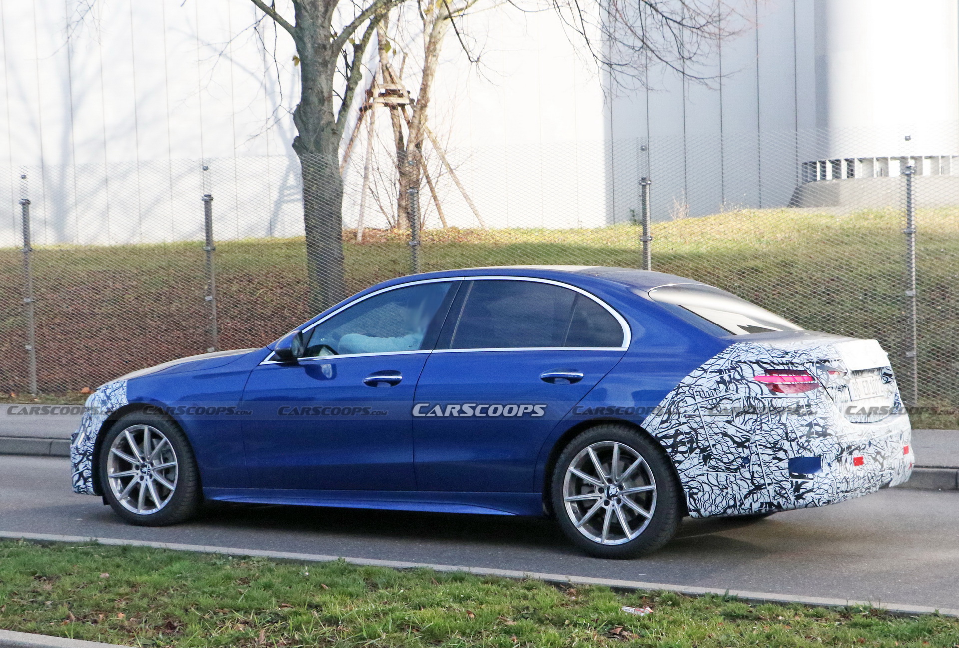 2022 Mercedes C-Class Nears Debut As Prototypes Keep Little Camouflage On