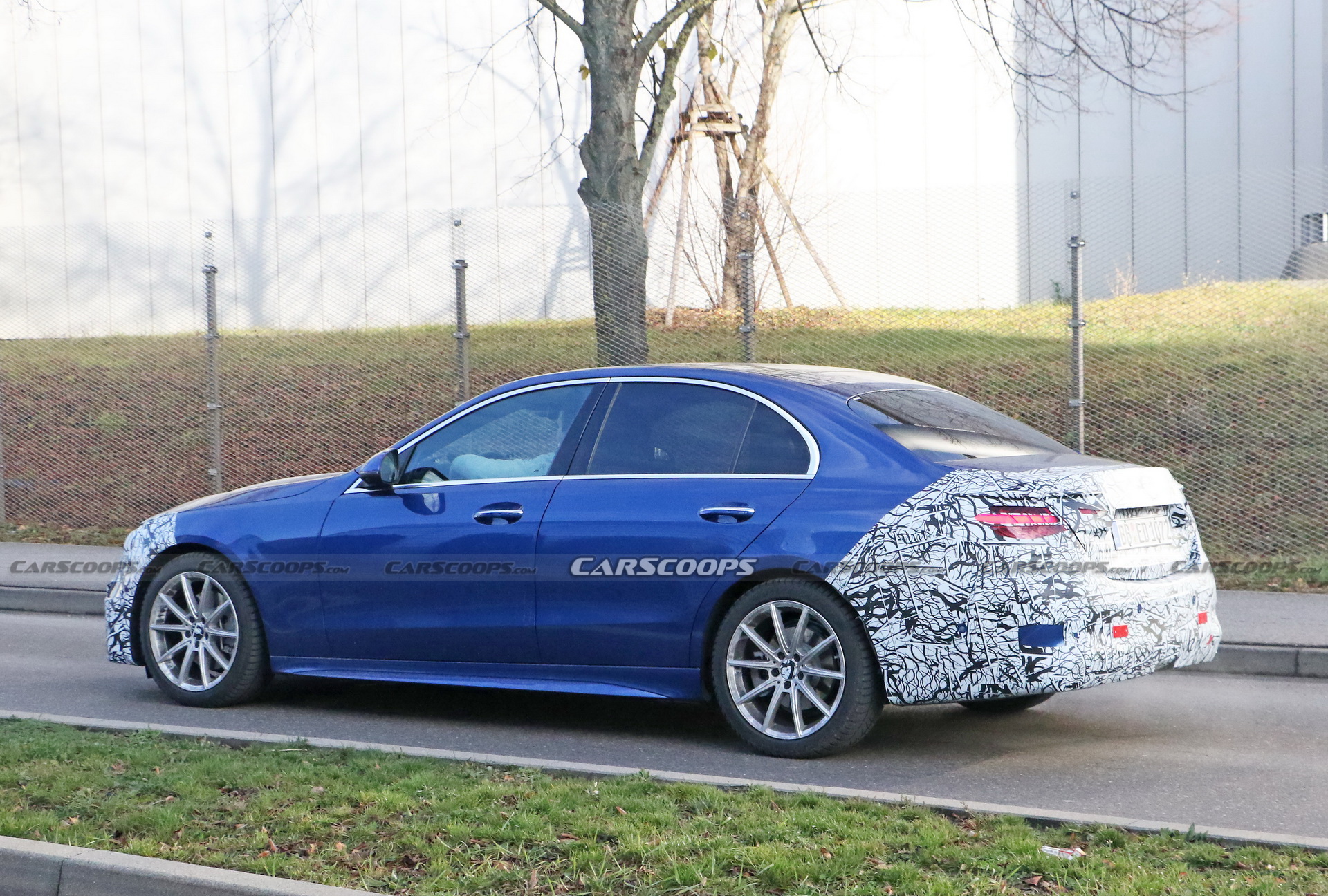 2022 Mercedes C-Class Nears Debut As Prototypes Keep Little Camouflage On