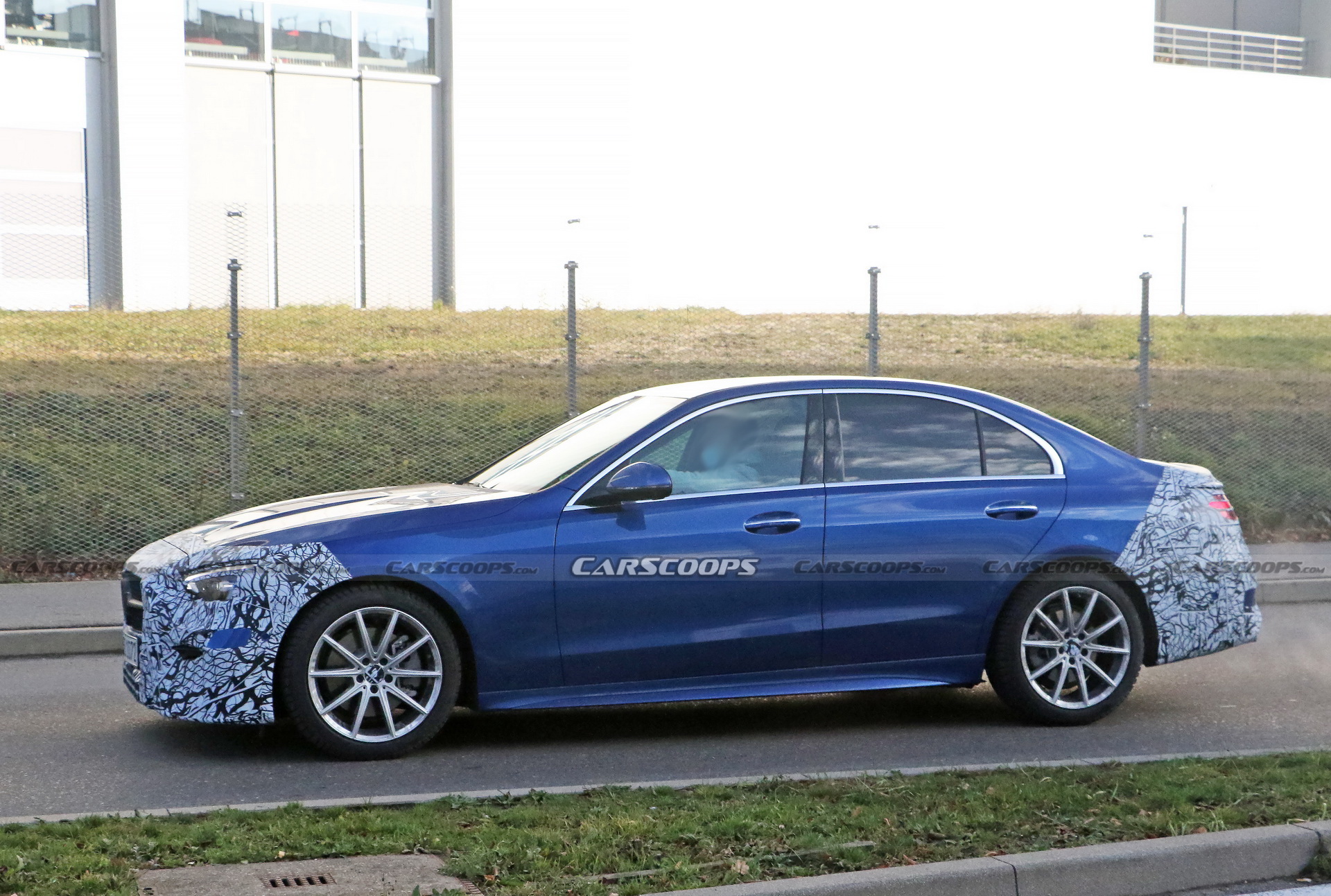 2022 Mercedes C-Class Nears Debut As Prototypes Keep Little Camouflage On