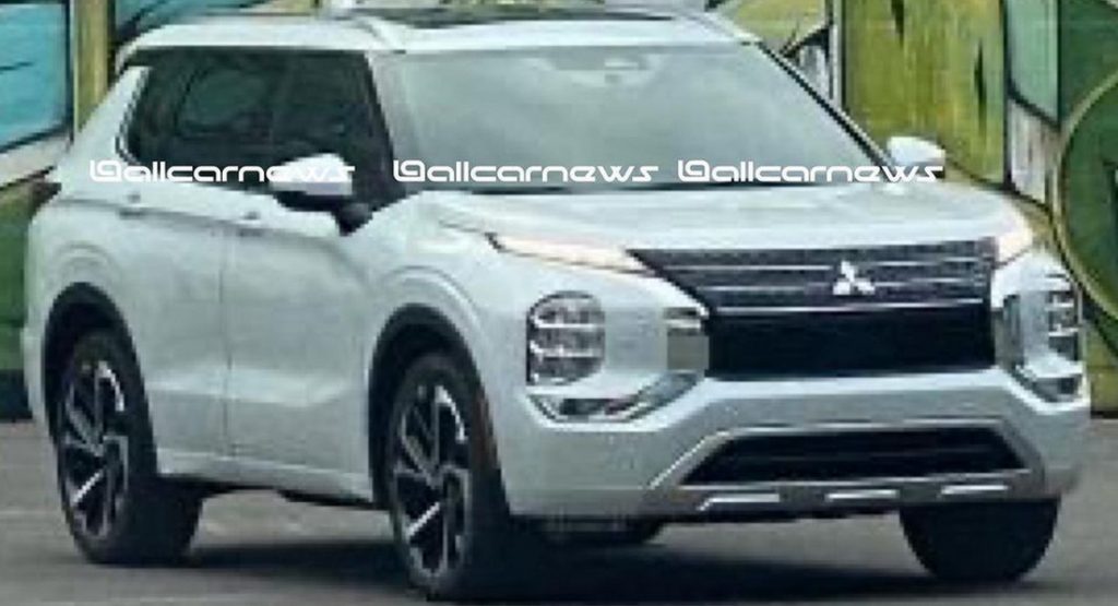 All-New 2022 Mitsubishi Outlander Spotted Fully Undisguised?