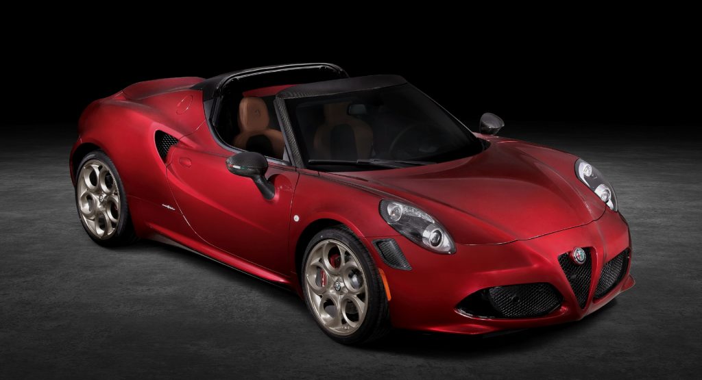  Alfa Romeo Sends Off 4C Spider In The US With Limited 33 Stradale Tributo Edition