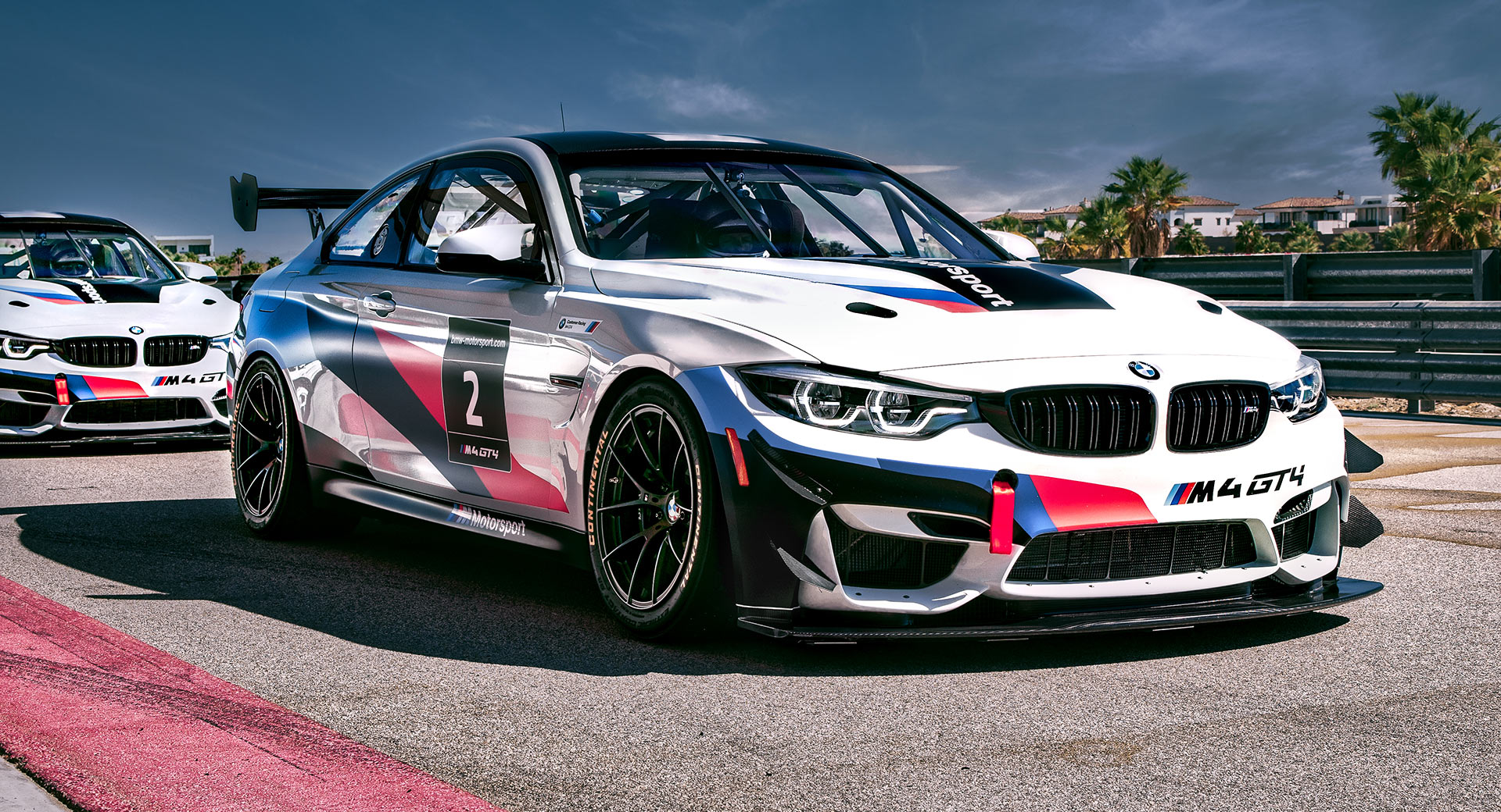 BMW Teases NextGeneration M4 GT4 Customer Race Car Side Car