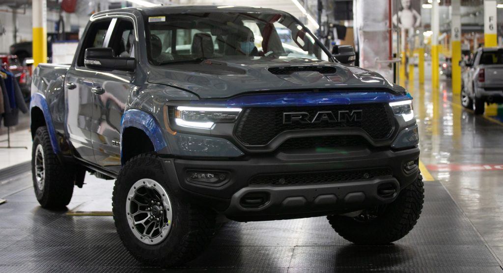  Faster Than A Mustang? Ram 1500 TRX Crashes Inside The Factory (See Picture Inside)
