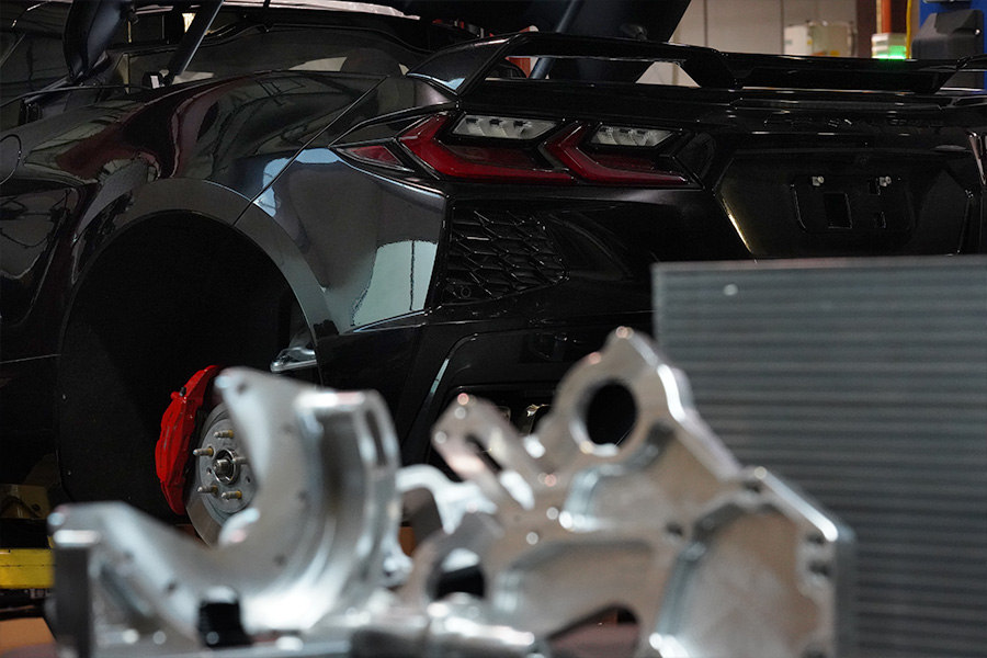 C8 Corvette Receives A Nice Boost To 700 HP With Bolt-On Supercharger Kit