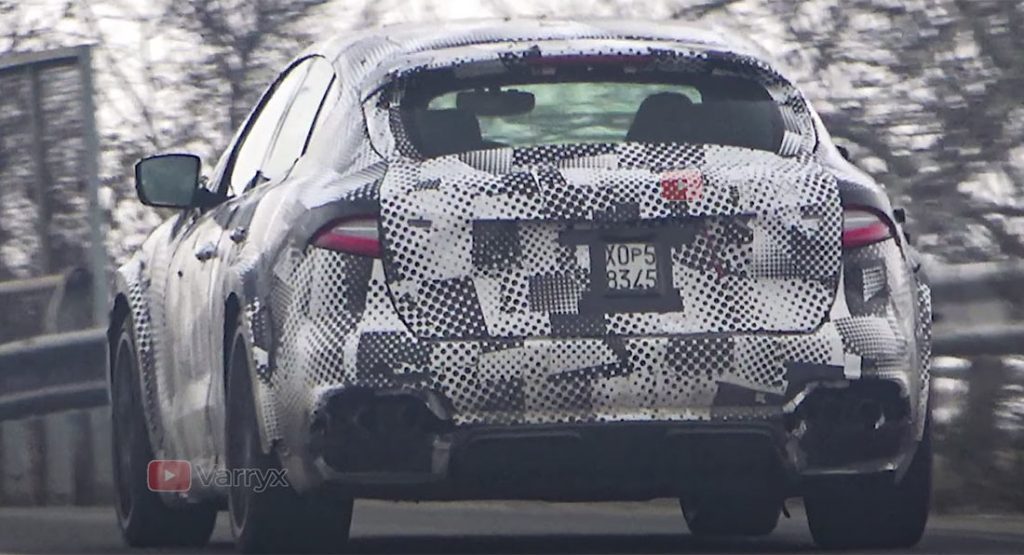  Ferrari’s Purosangue SUV Test Mule Spotted Again Looking Like An Automotive Frankenstein