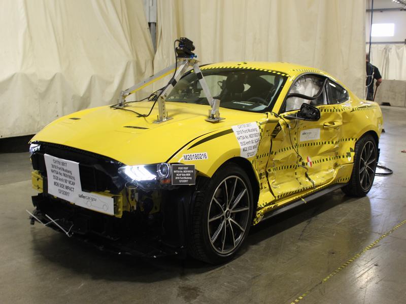 Buy These Crash-Tested Ford Mustangs For Just A Few Thousand Dollars