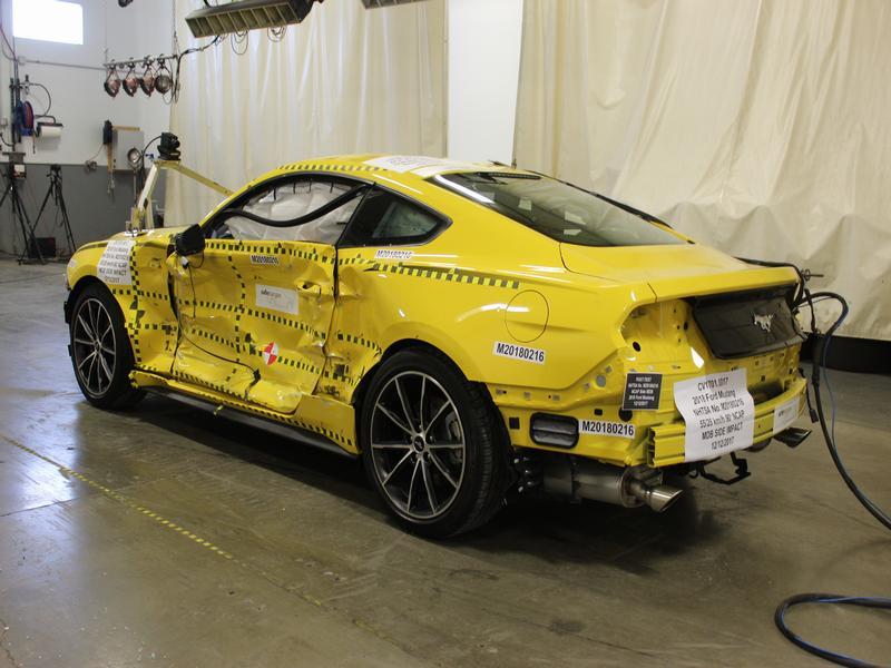 Buy These Crash-Tested Ford Mustangs For Just A Few Thousand Dollars