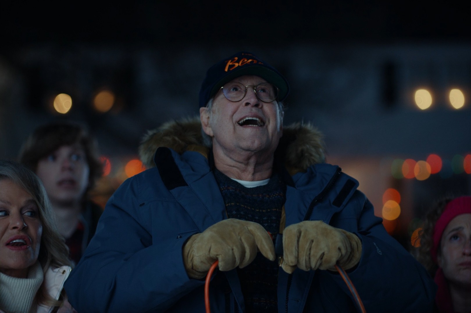 Chevy Chase And Beverly D’Angelo Recreate ‘Christmas Vacation’ Scene With Mustang Mach-E