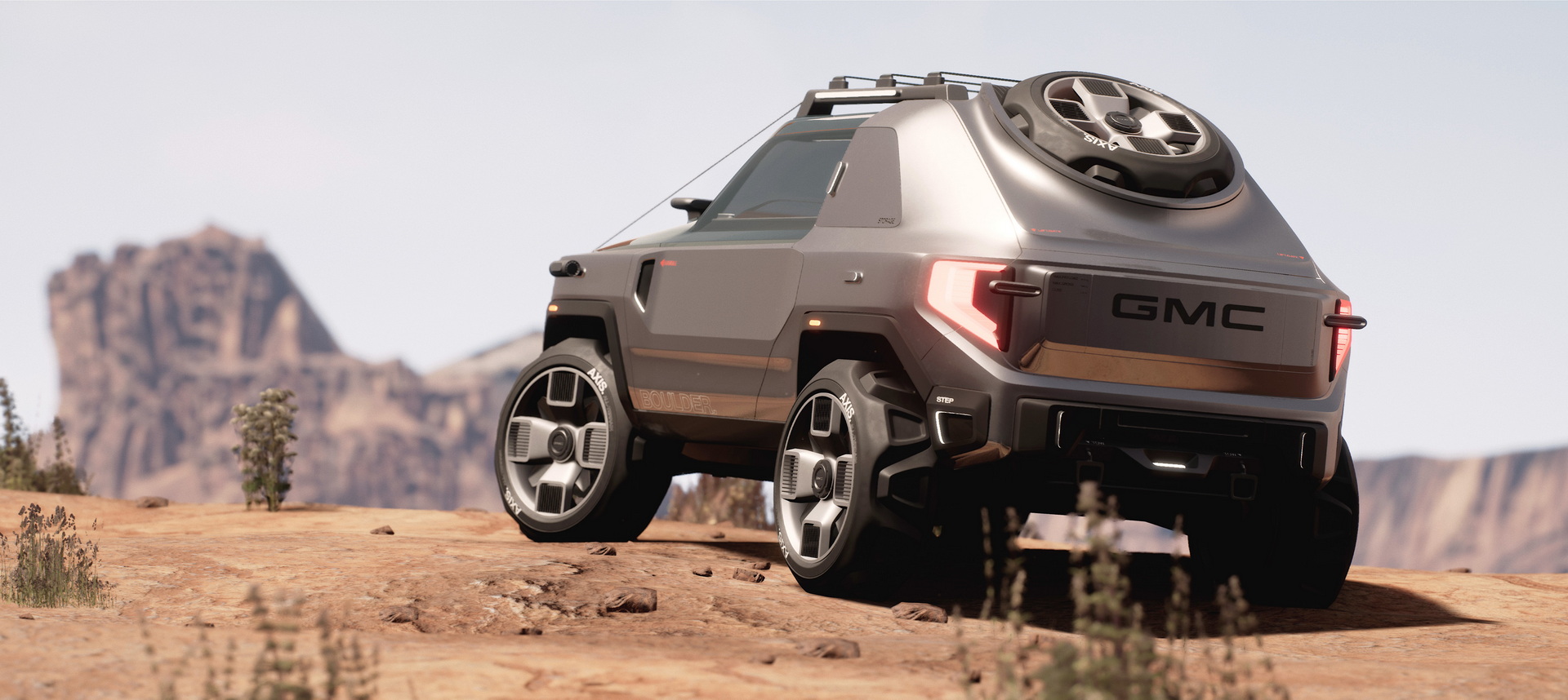 Interested In A Mini Hummer SUV? Meet The GMC Boulder Design Study