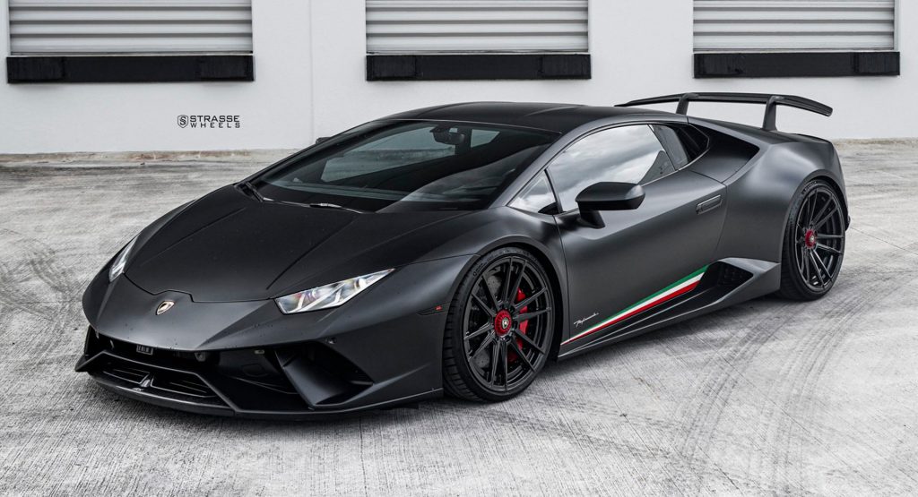  Nero Nemesis Lamborghini Huracan Performante Gets Twin Turbochargers, Bespoke Wheels