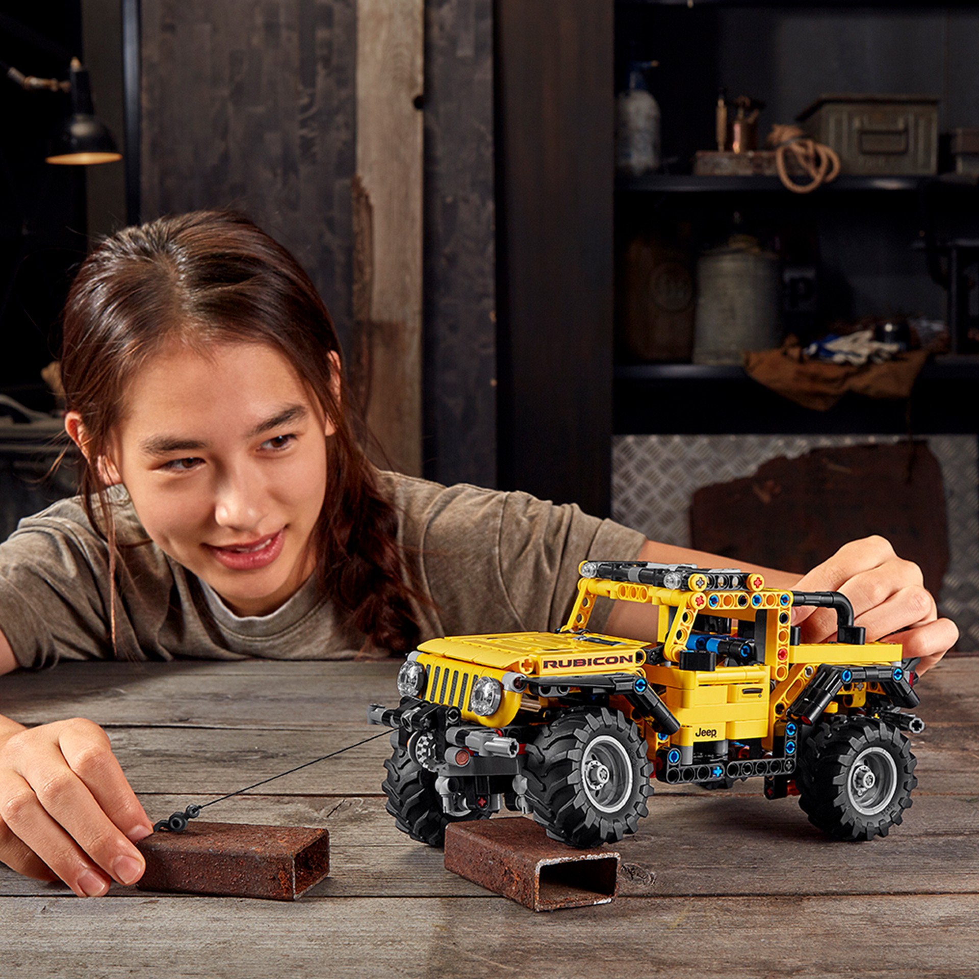The Lego Technic Jeep Wrangler Is 665 Pieces Of Awesome