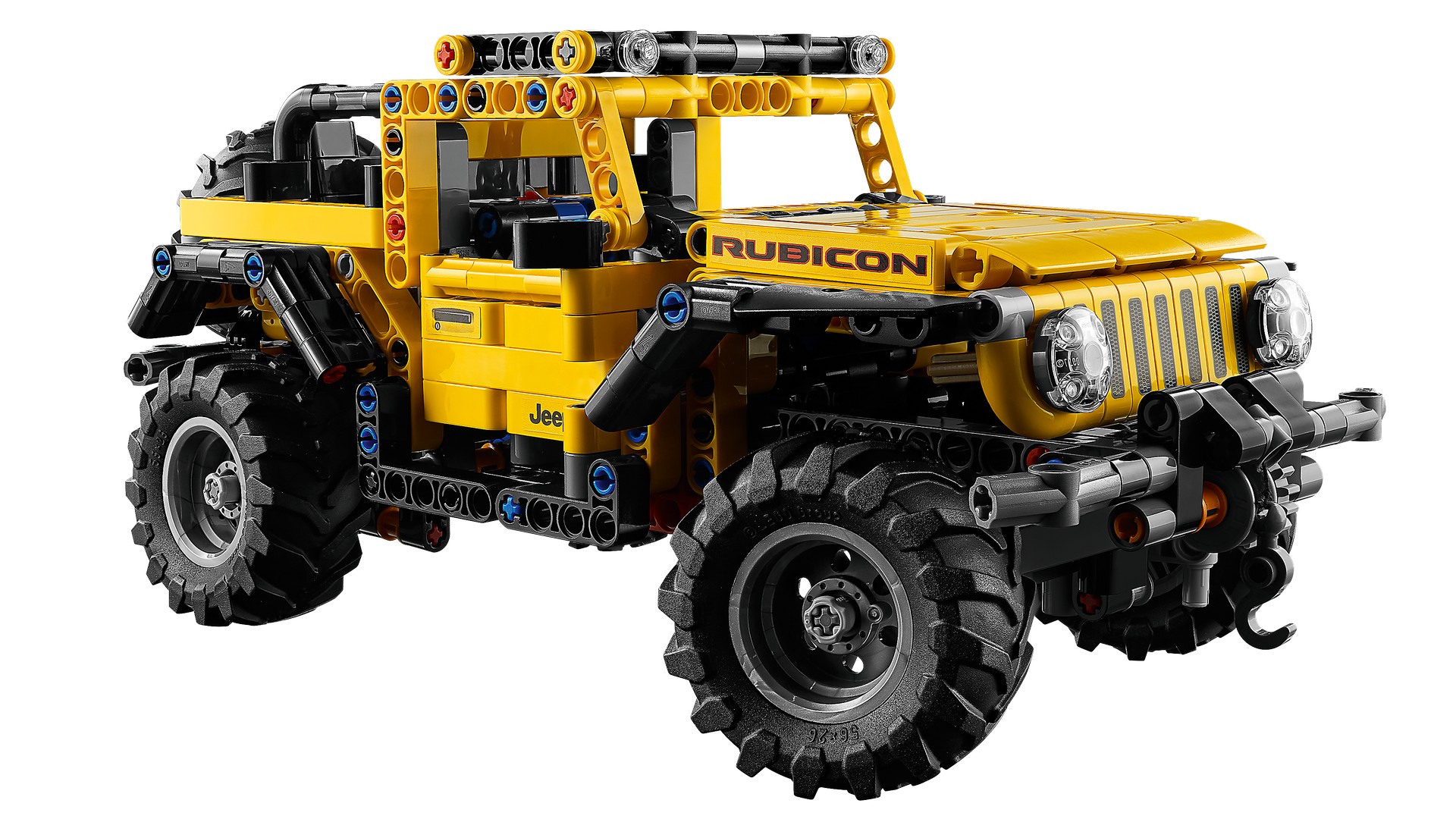The Lego Technic Jeep Wrangler Is 665 Pieces Of Awesome