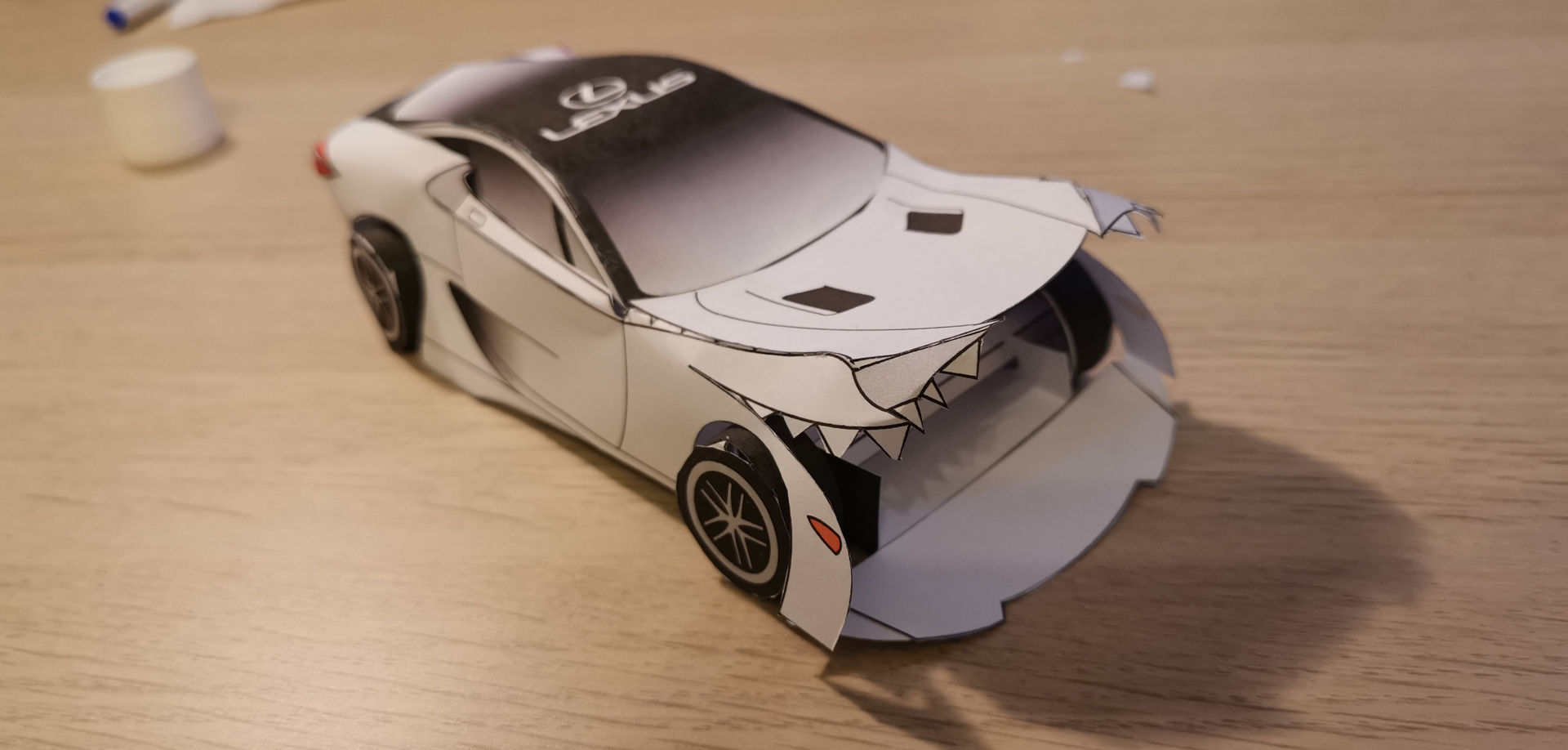 Celebrate 10 Years Of The Lexus LFA By Making Your Own Paper Scale Model