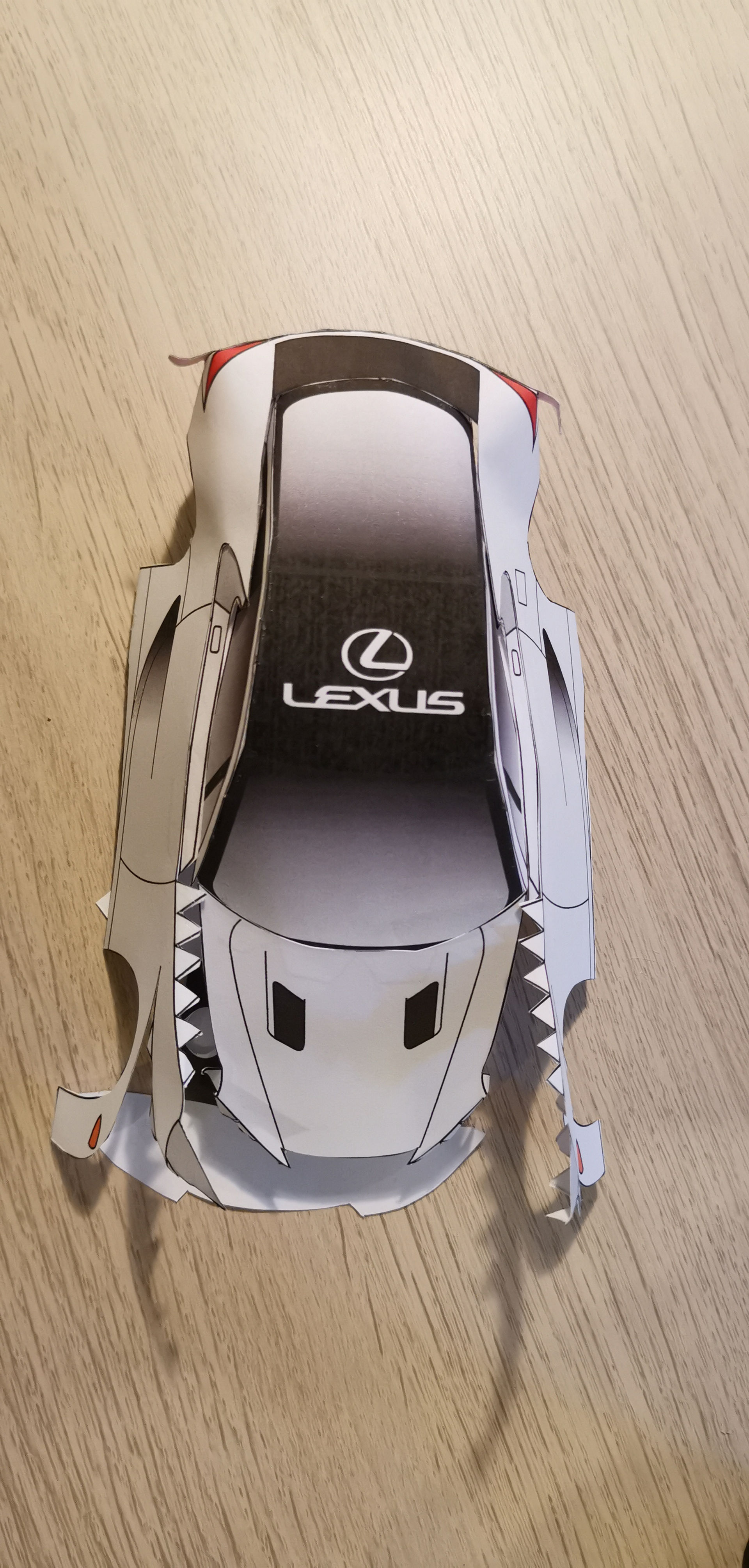 Celebrate 10 Years Of The Lexus LFA By Making Your Own Paper Scale Model