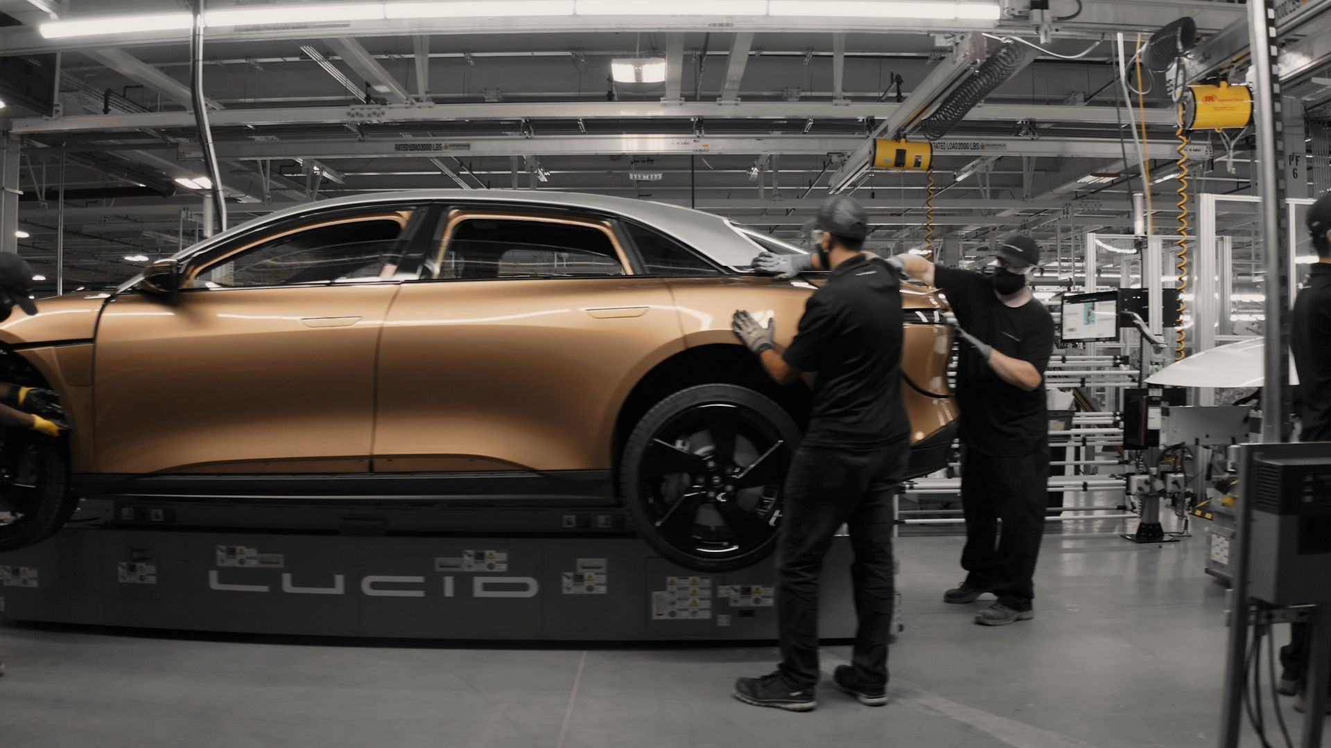 Lucid Reaches Major Construction Milestone At Arizona Factory