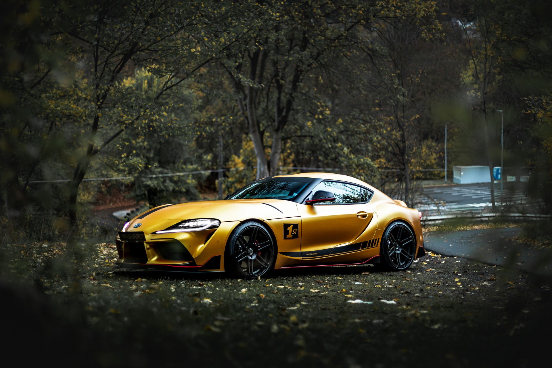 Manhart Turns The Toyota Supra Into A Golden Goose With 542 HP