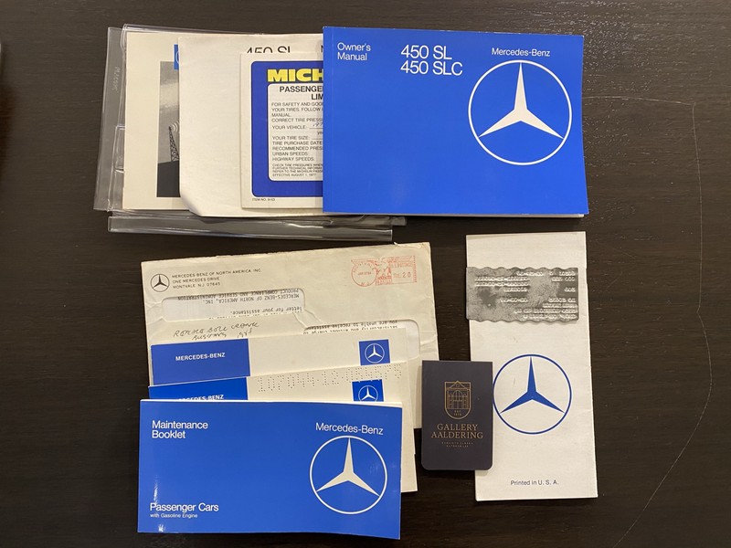 Barely Used R107 Mercedes-Benz 450SL Has Clocked Just 11k Miles Since 1979